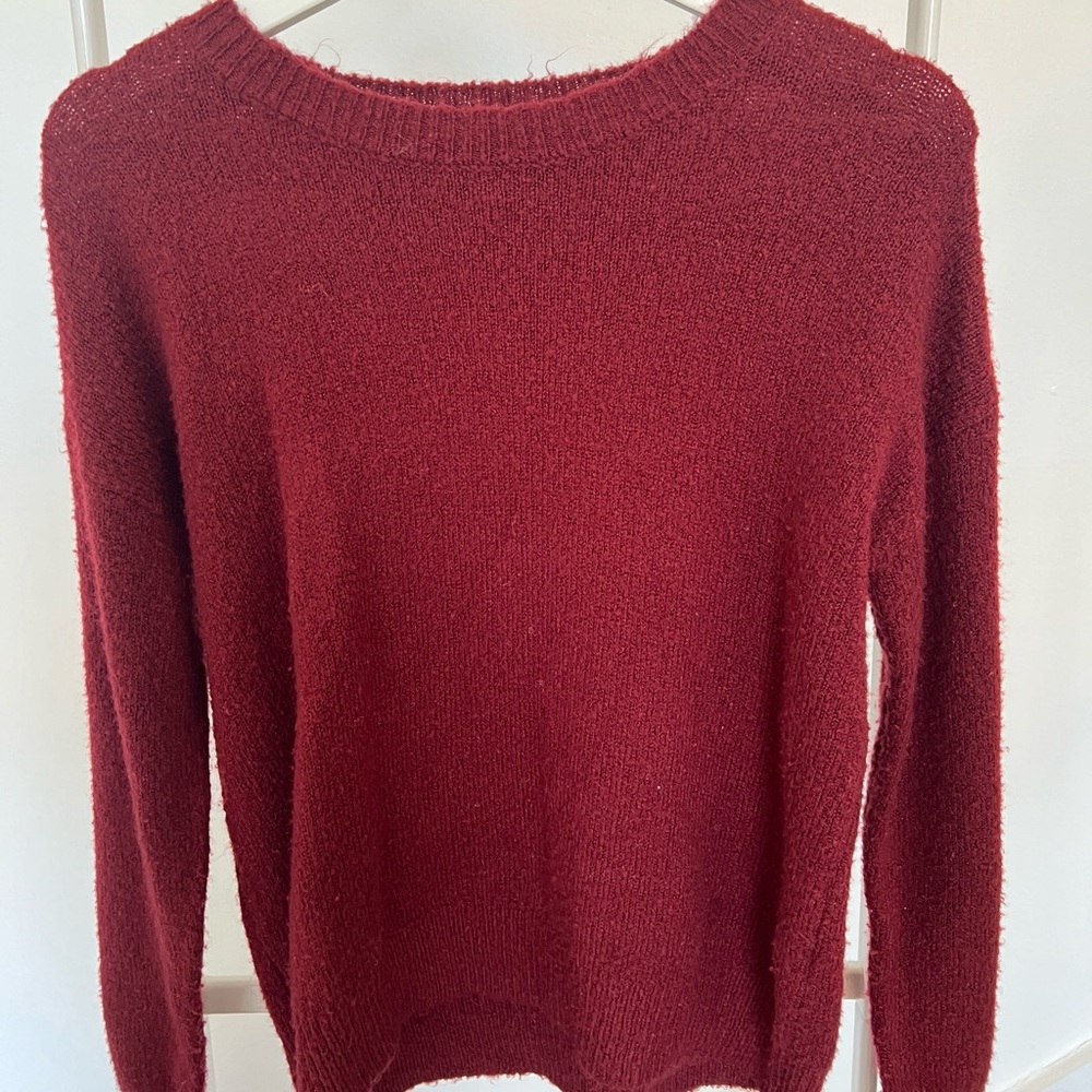 forever 21 red sweater